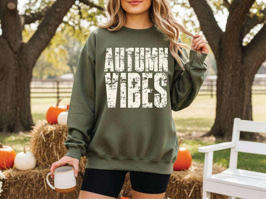 Autumn Vibes - Unisex Graphic Sweater