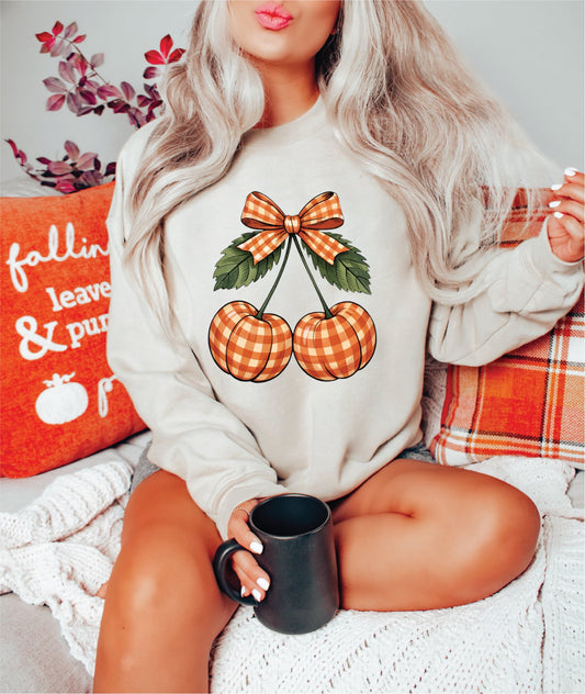Pumpkin Cherries - Unisex Graphic Sweater