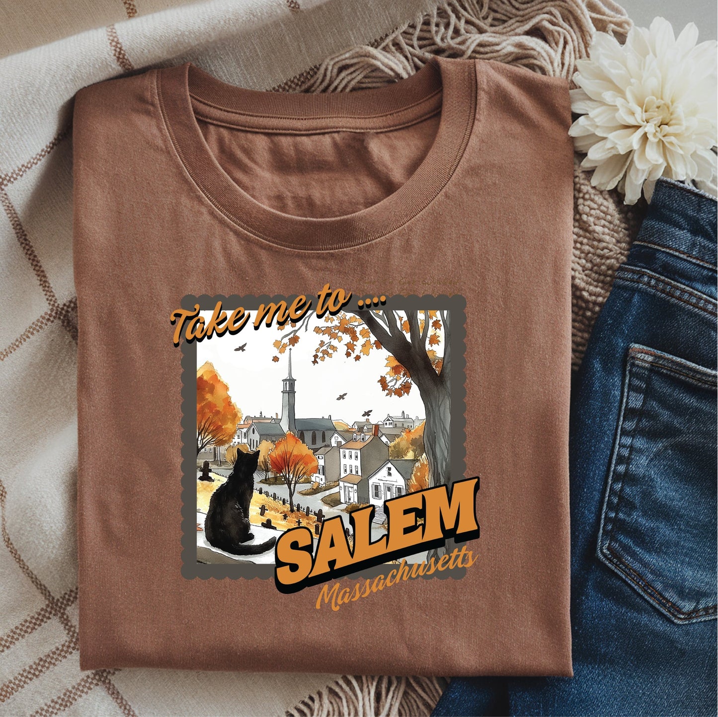 Take me to Salem - Comfort Color Unisex Graphic T-Shirt
