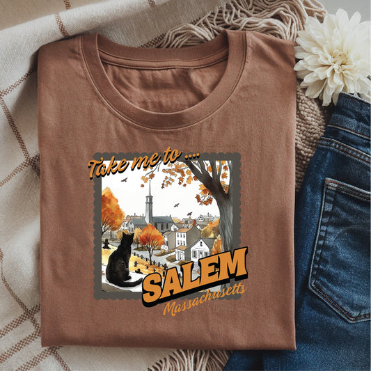 Take me to Salem - Comfort Color Unisex Graphic T-Shirt