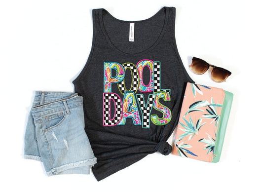 Pool Days Unisex Tank Top