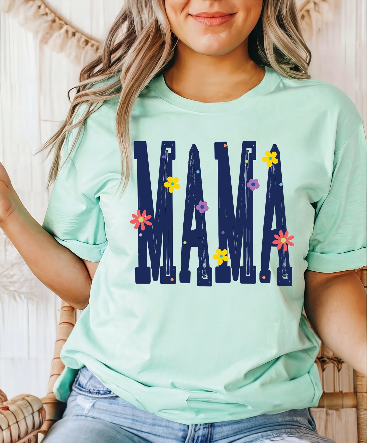 Mama Daisies Unisex Graphic Tee