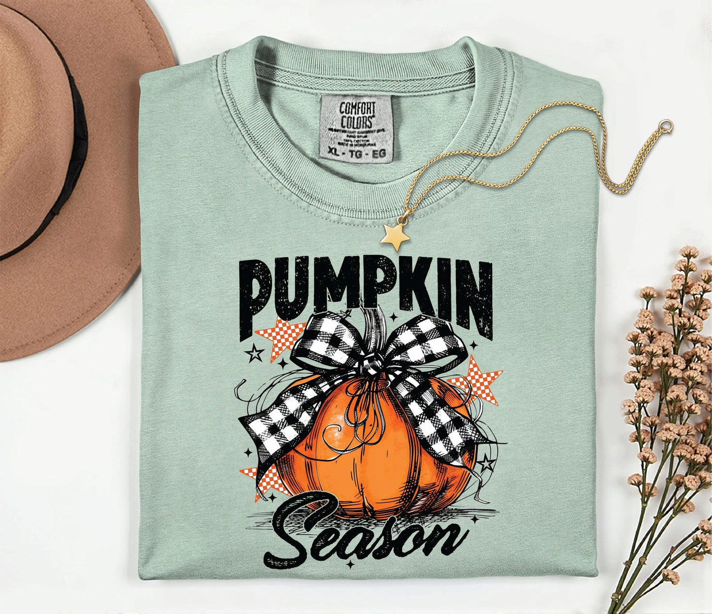 Pumpkin Season- Bay Comfort Color Unisex Graphic Tee