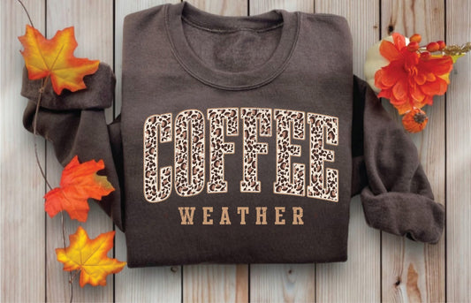 Coffee Weather- Unisex Graphic Sweatshirt