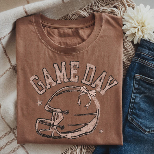 Game Day Football- Comfort Color Unisex Graphic T-Shirt