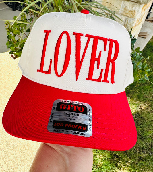 Lover Puff Embroidery Hat