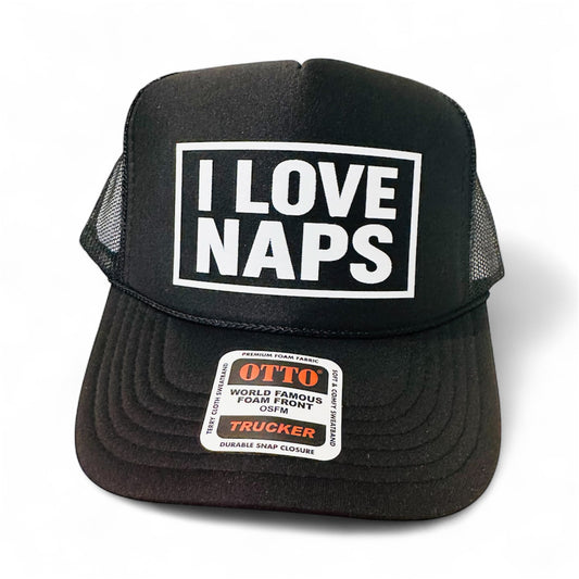 I LOVE NAPS - UNISEX TRUCKER HAT