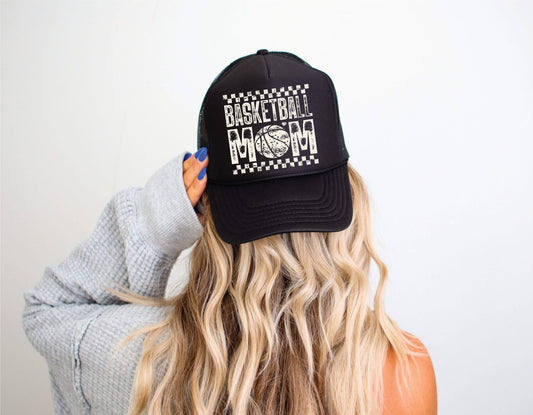 BASKETBALL MOM - UNISEX TRUCKER HAT