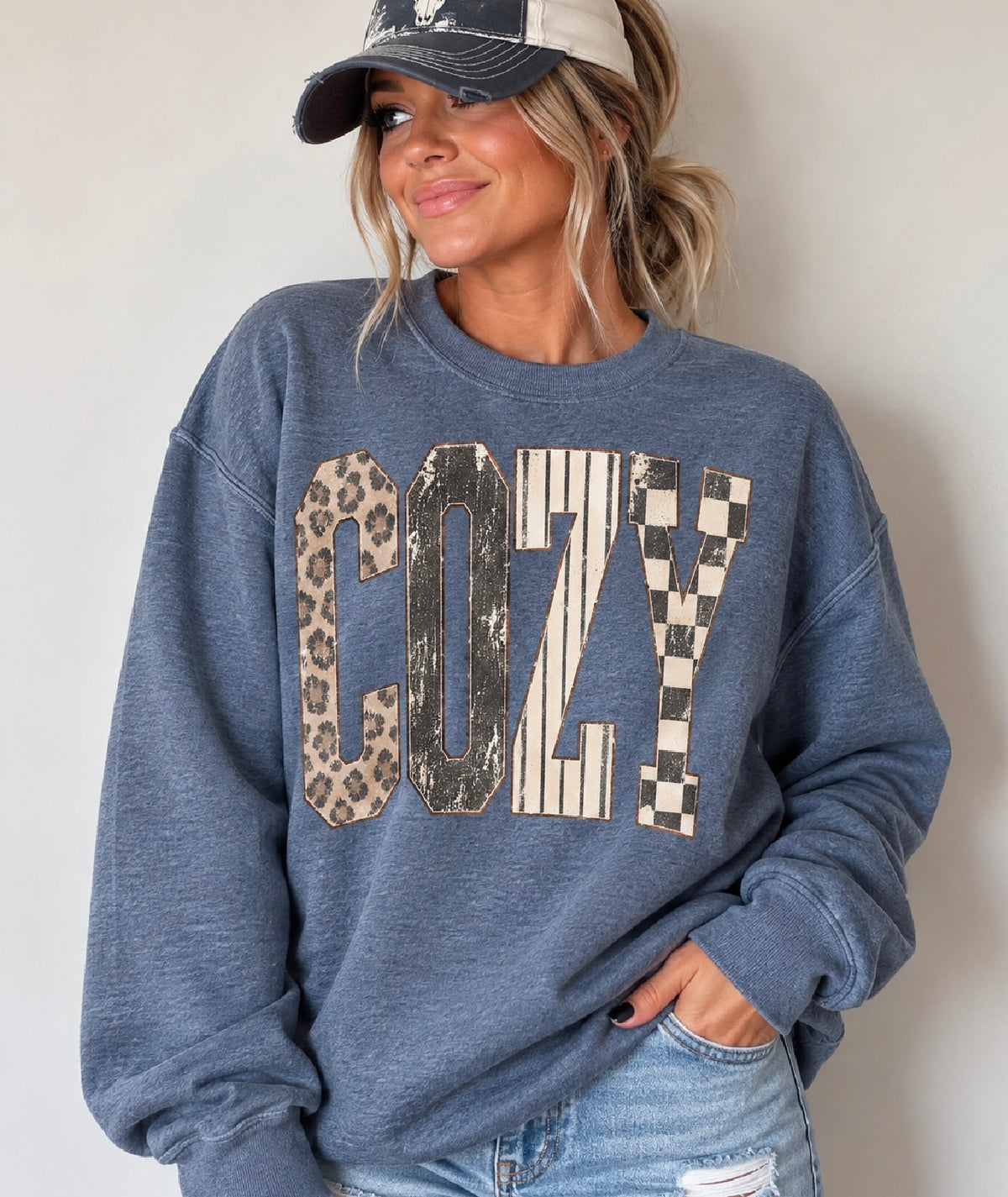 COZY- Unisex Graphic Sweatshirt OR TEE