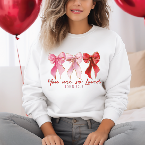 YOU ARE SO LOVED - Unisex Graphic Sweatshirt