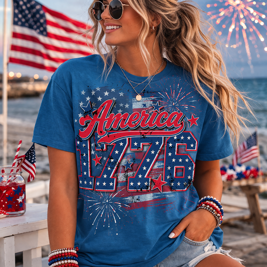 America 1776 - GRAPHIC Comfort Color TSHIRT