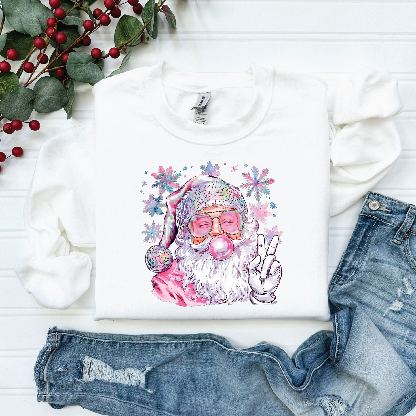 Disco Santa - Unisex Graphic Sweatshirt