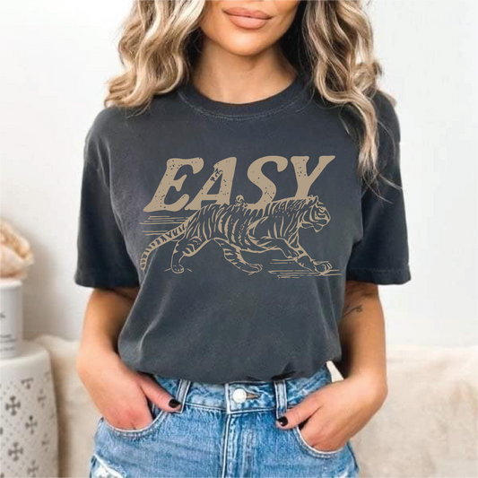 Easy Tiger - Unisex Pepper Comfort Color Tee