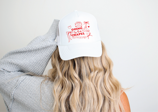 Going To The Chapel Trucker Hat
