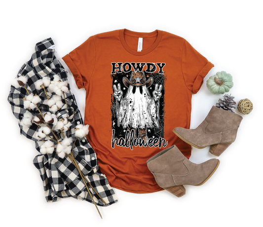 Howdy Halloween- Comfort Color Unisex Graphic T-Shirt