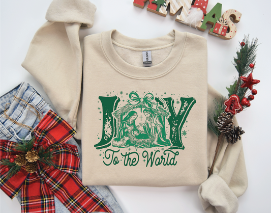 Joy to The World- Unisex Graphic Sweatshirt