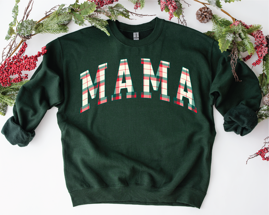 Mama Christmas Plaid