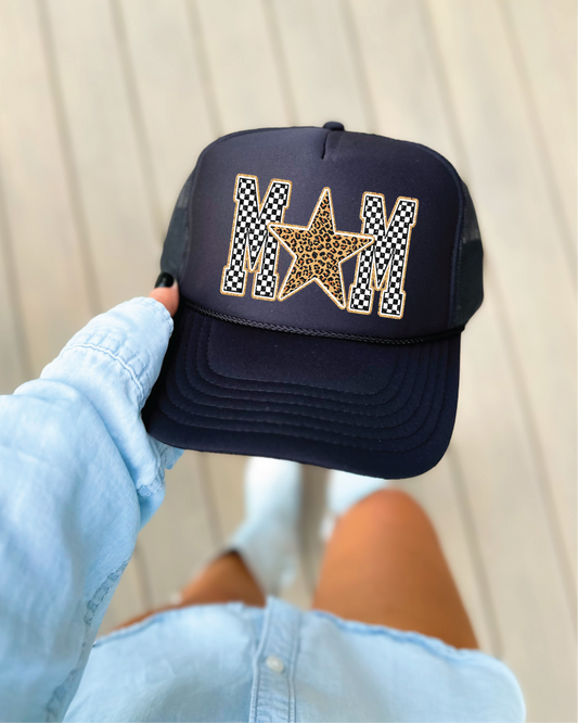MOM- Black Otto Foam Trucker Hat