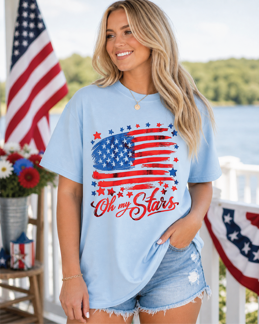Oh My Stars - GRAPHIC Comfort Color TSHIRT