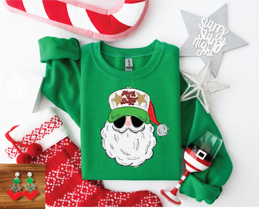 Merry and Bright Santa