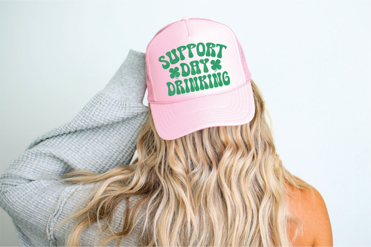 Support Day Drinking Trucker Hat