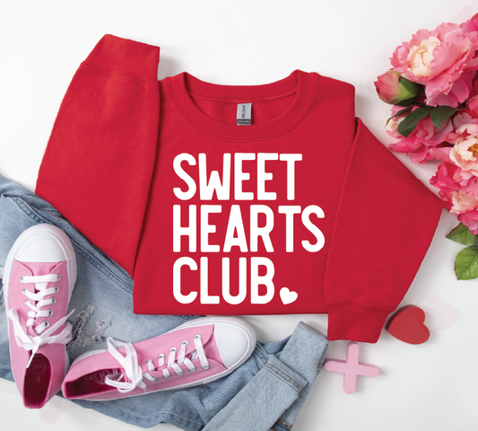 SWEET HEARTS CLUB. -  Unisex Graphic Sweatshirt