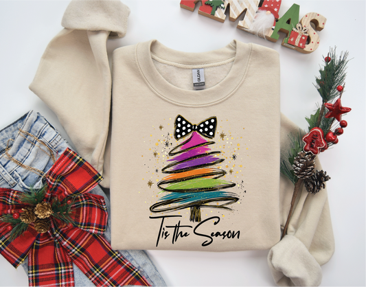 Tis The Season Trees - Unisex Graphic Sweatshirt