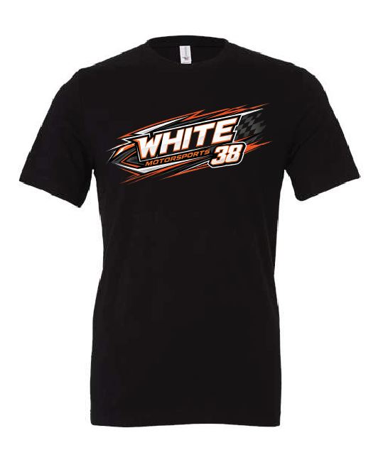 White Motorsports Checkered Flag Logo